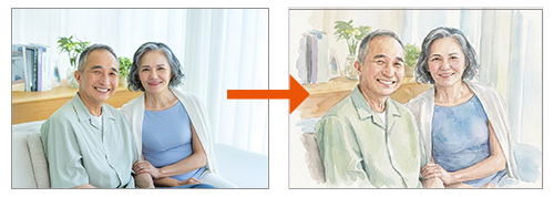 myart水彩画調イメージ